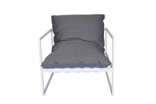 coral chair white/charcoal