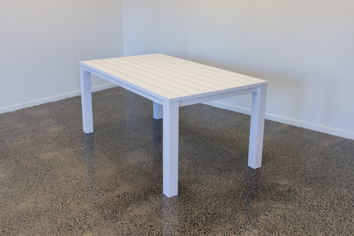 cove dining table white 1.65m
