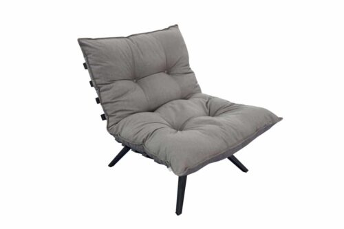 fishbone chair and stool black/beige