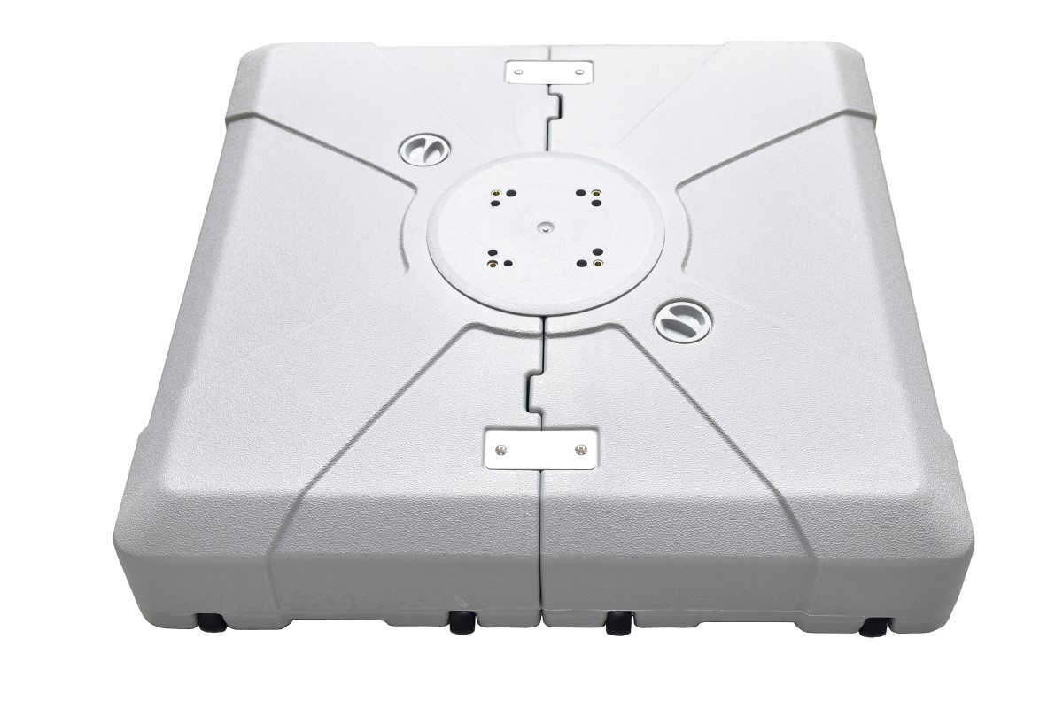 Large Watertank Base With Wheels in Light Grey umbrella base with wheels light grey