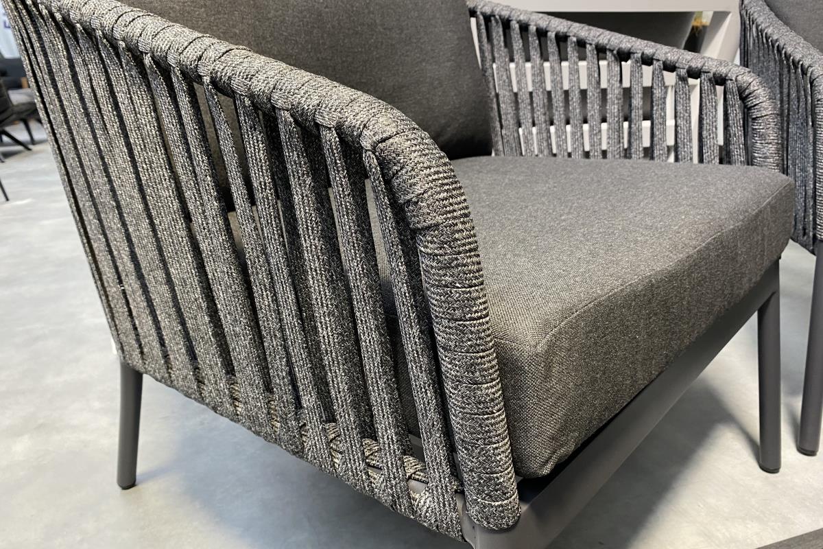 palm lounge chair charcoal