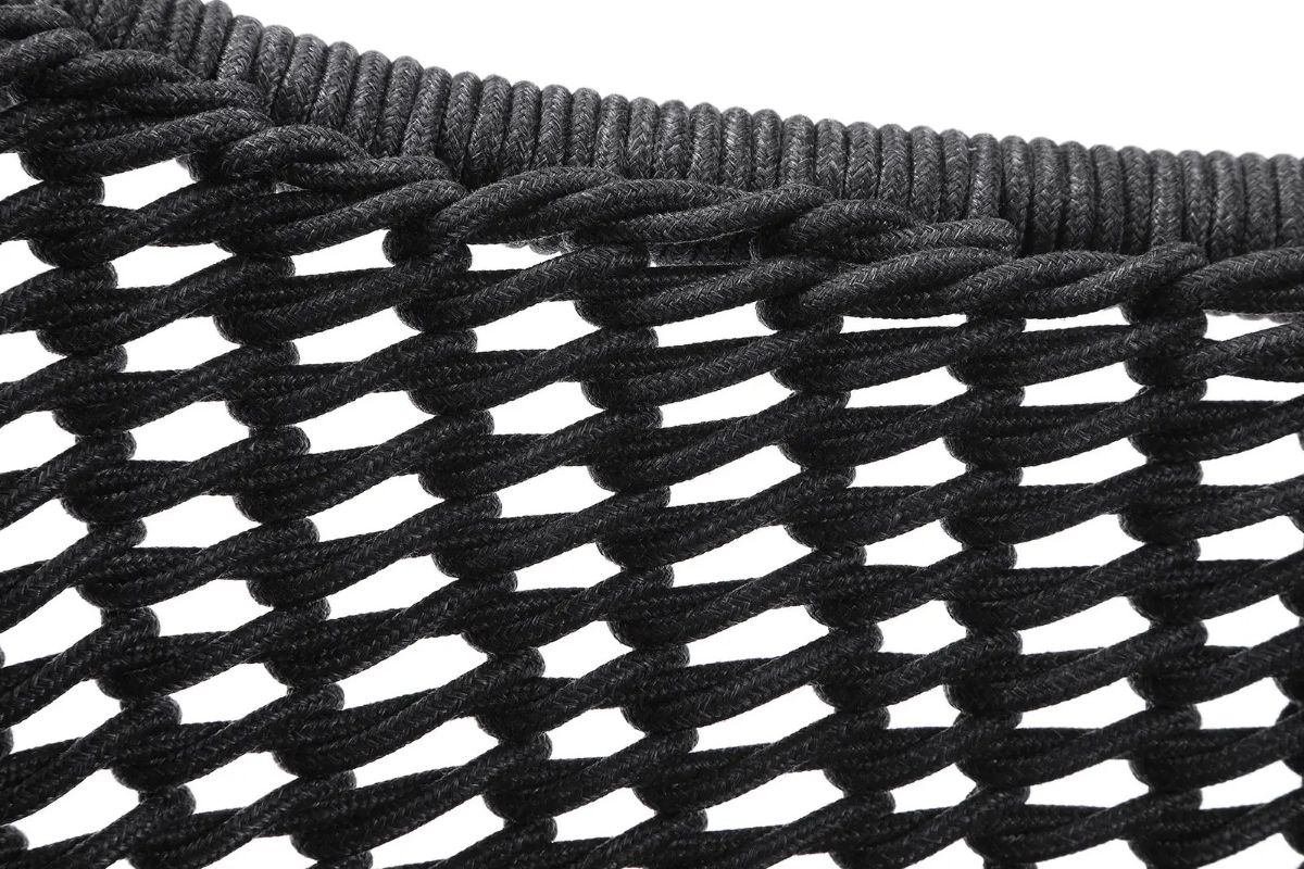 amalfi-charcaol-rope-swatch amalfi lounge set with oasis tables charcoal