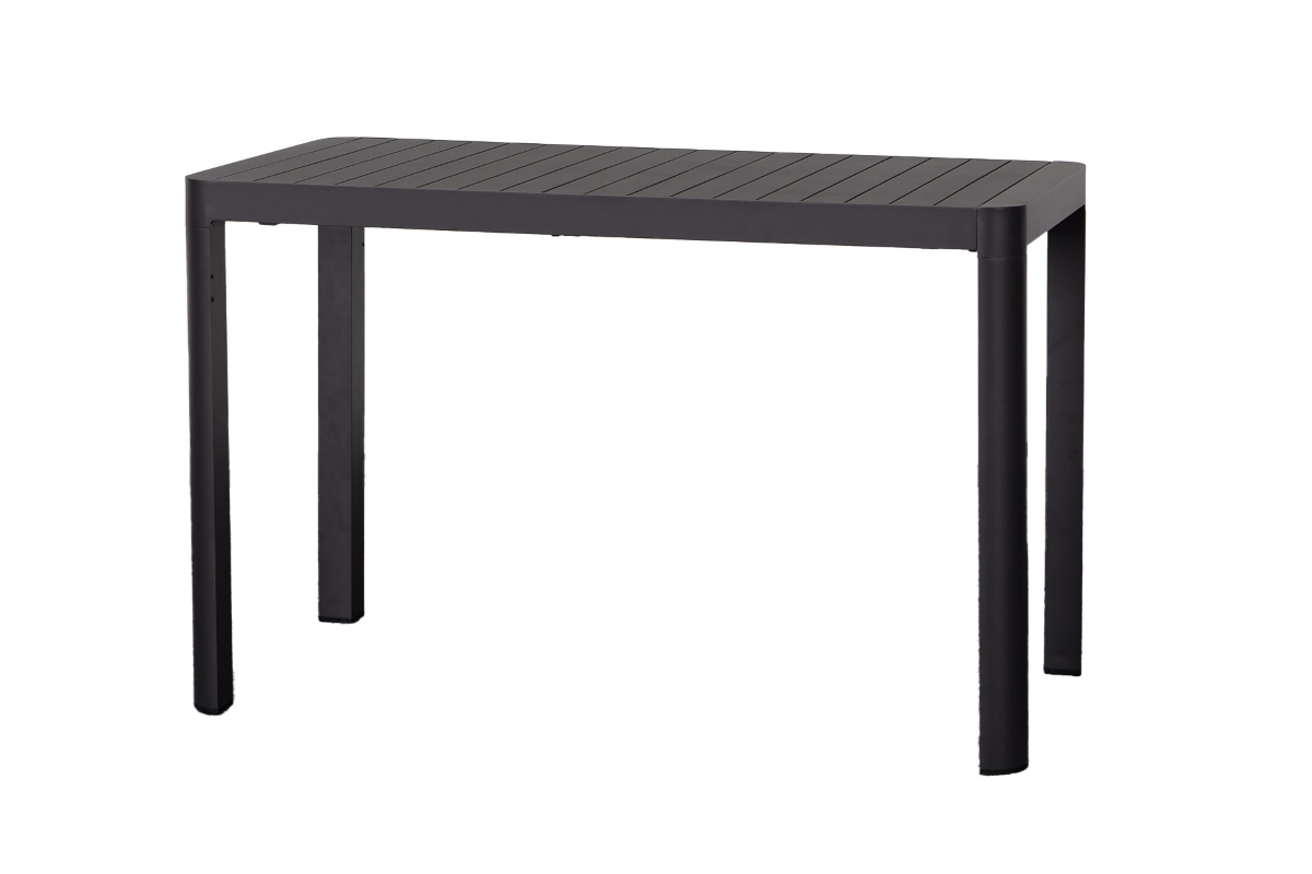 azura extension outdoor bar table 150 195cm gunmetal