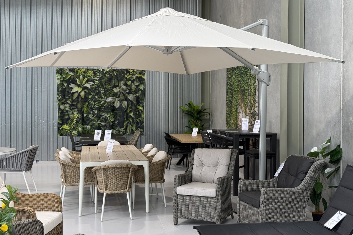 cantilever-umbrella-ivory-3m-square cantilever umbrella square 3m x 3m ivory