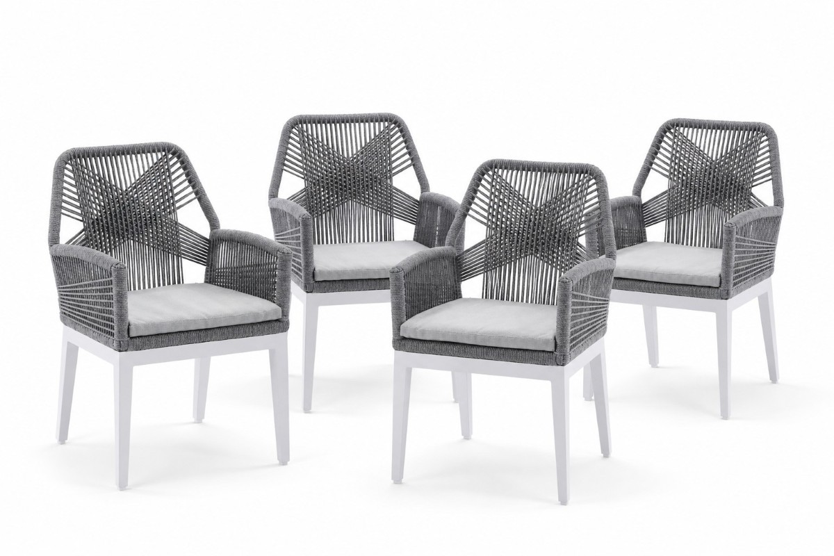 cape white chairs set of 4 ak floorstock