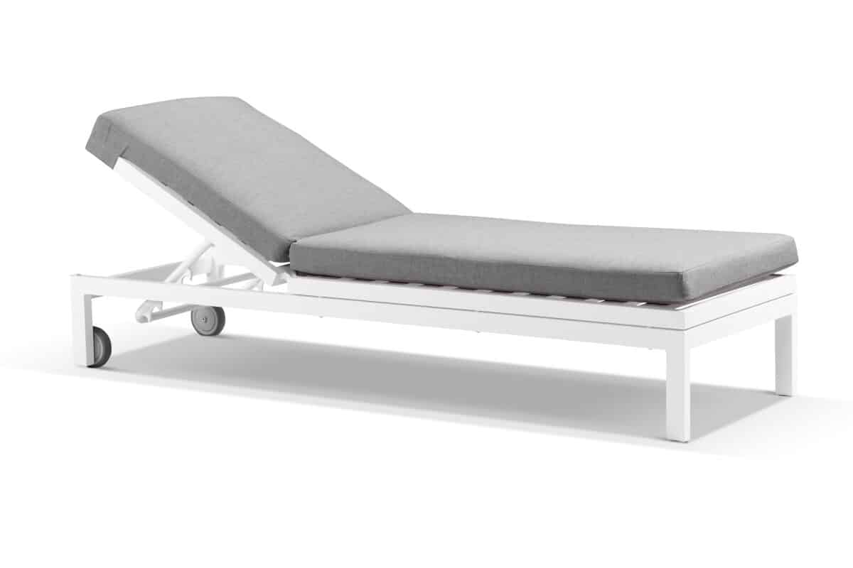 coast sun lounger white