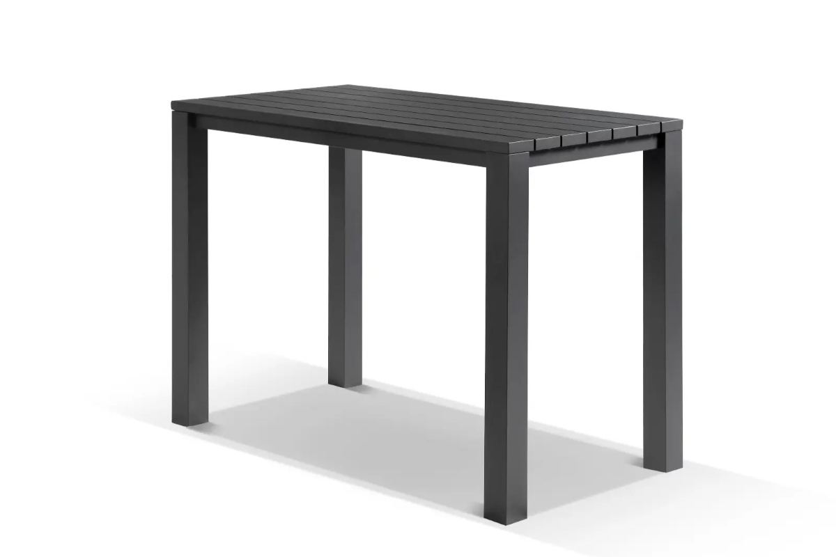 cove bar table charcoal cove outdoor bar table charcoal
