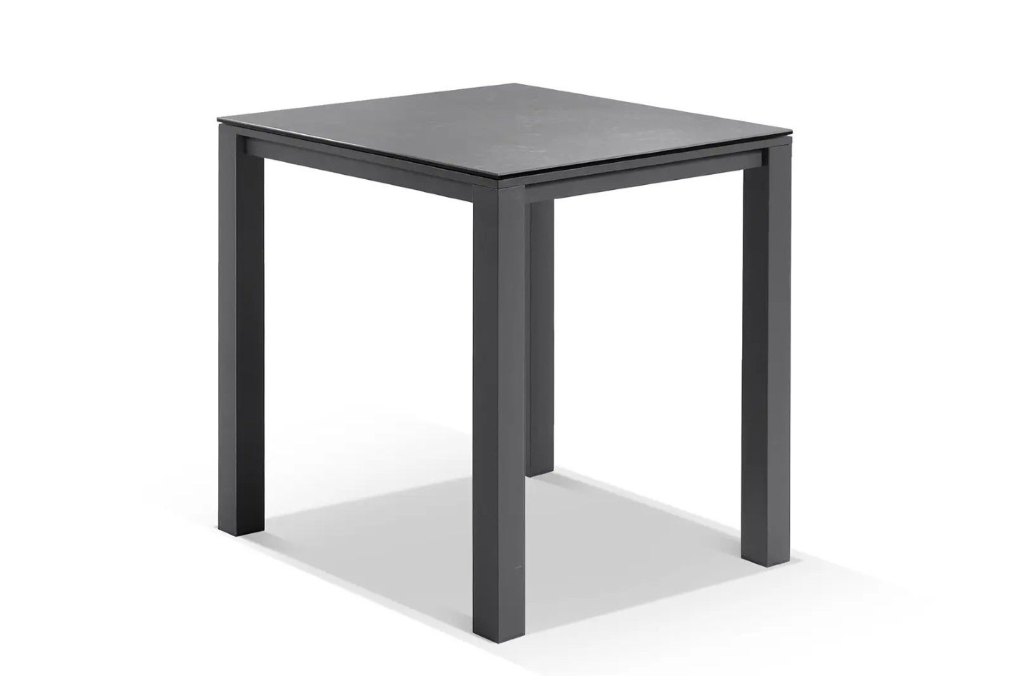 cove ceramic bar table charcoal 95 x 95 x 105cm