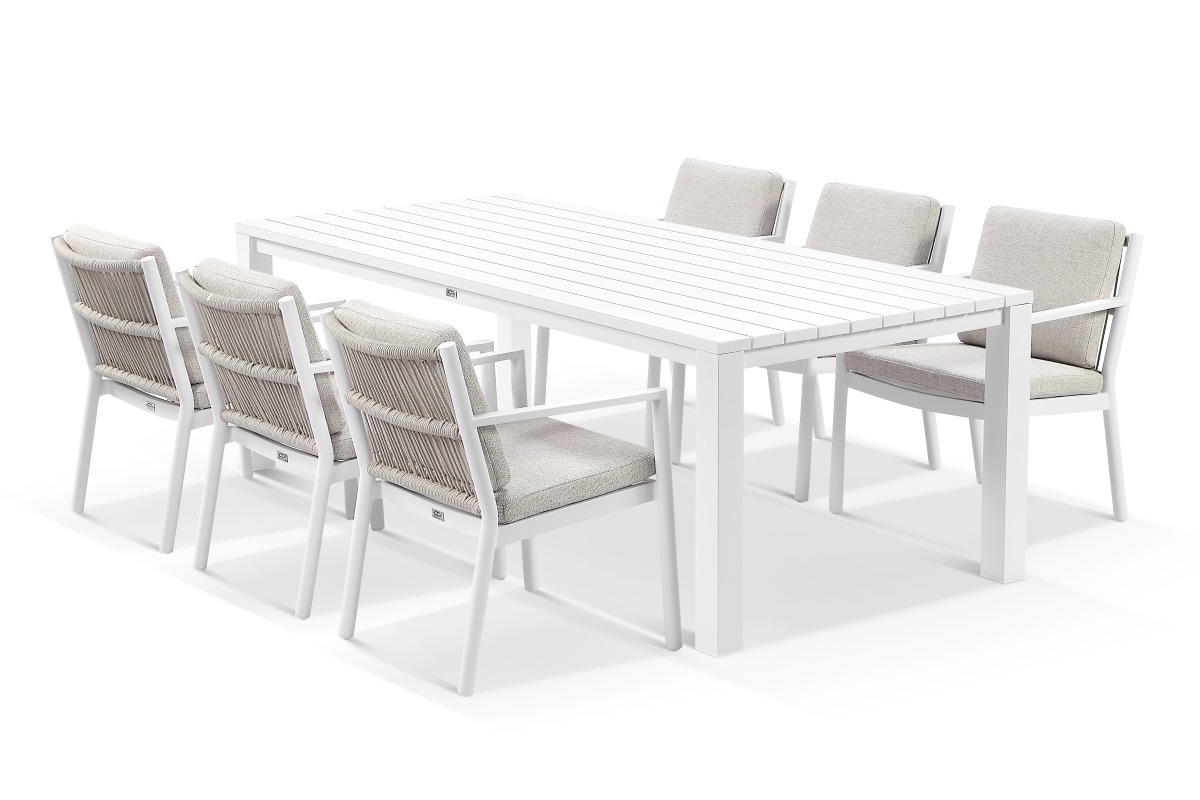 cove-white-byron-6-chairs-set byron outdoor dining chair white