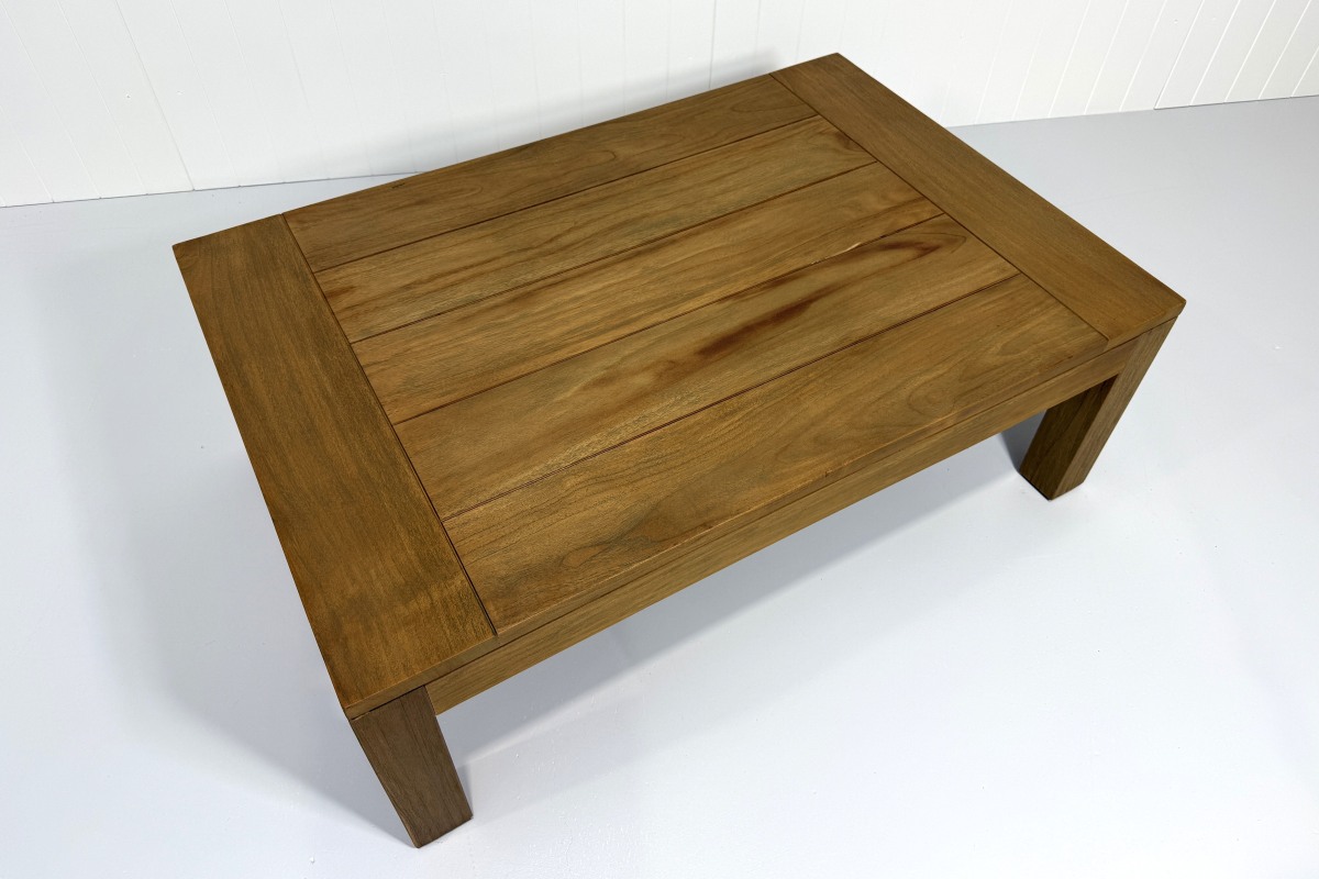 gemini teak coffee table