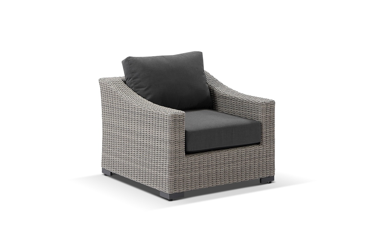 hahei armchair canvas coal