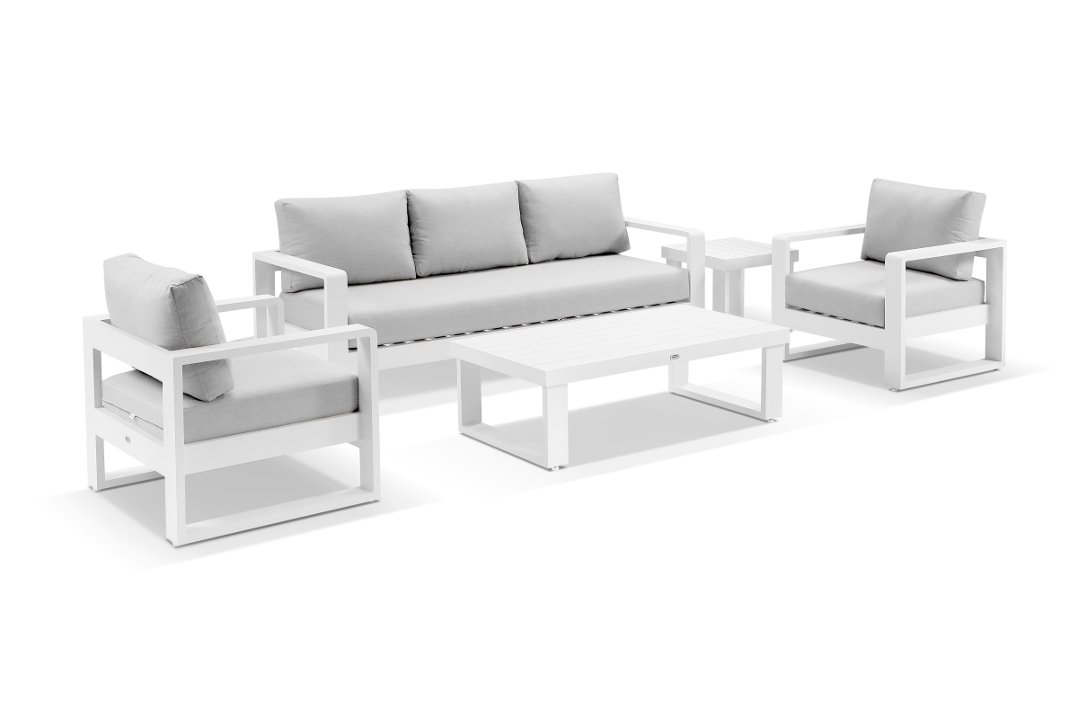 harbour 4pc lounge set white