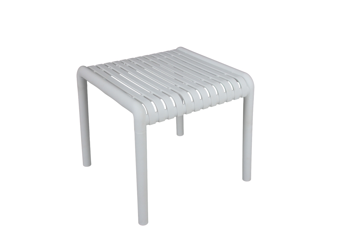 hugo-white-side-table hugo 3pc balcony set white