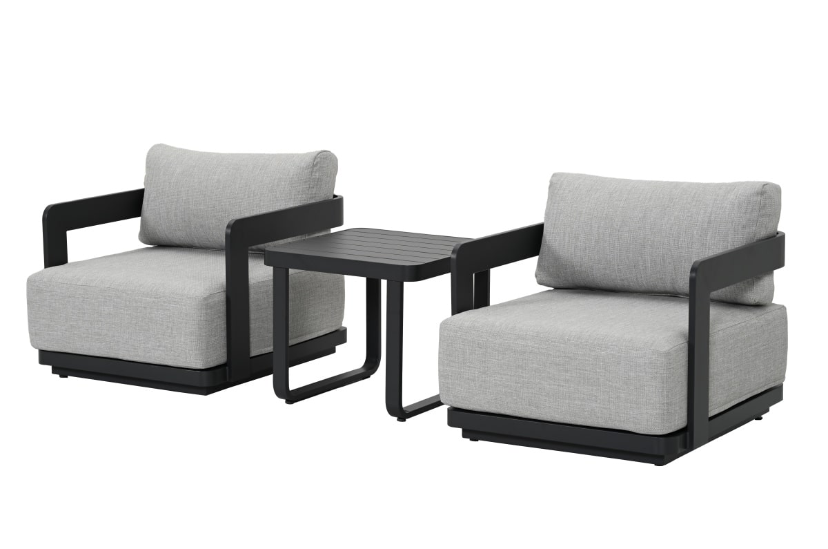 laguna 3pc lounge chair outdoor set