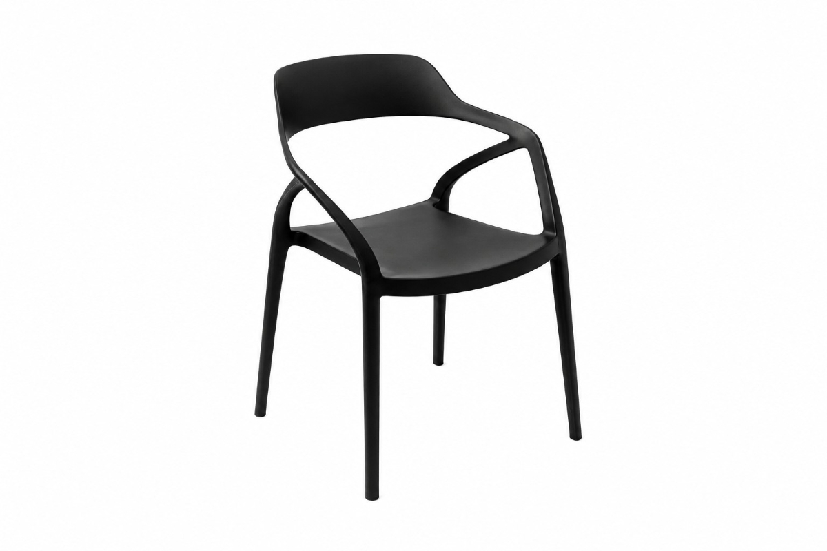 lyra-black-resin-dining-chair lyra resin dining chair black