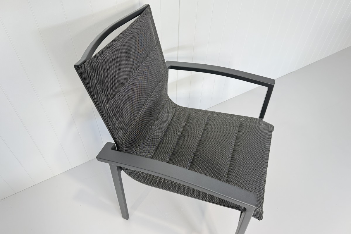miami dining chair charcoal