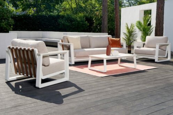modern style aluminium outdoor lounge