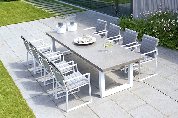 modern style outdoor dining set new zealand