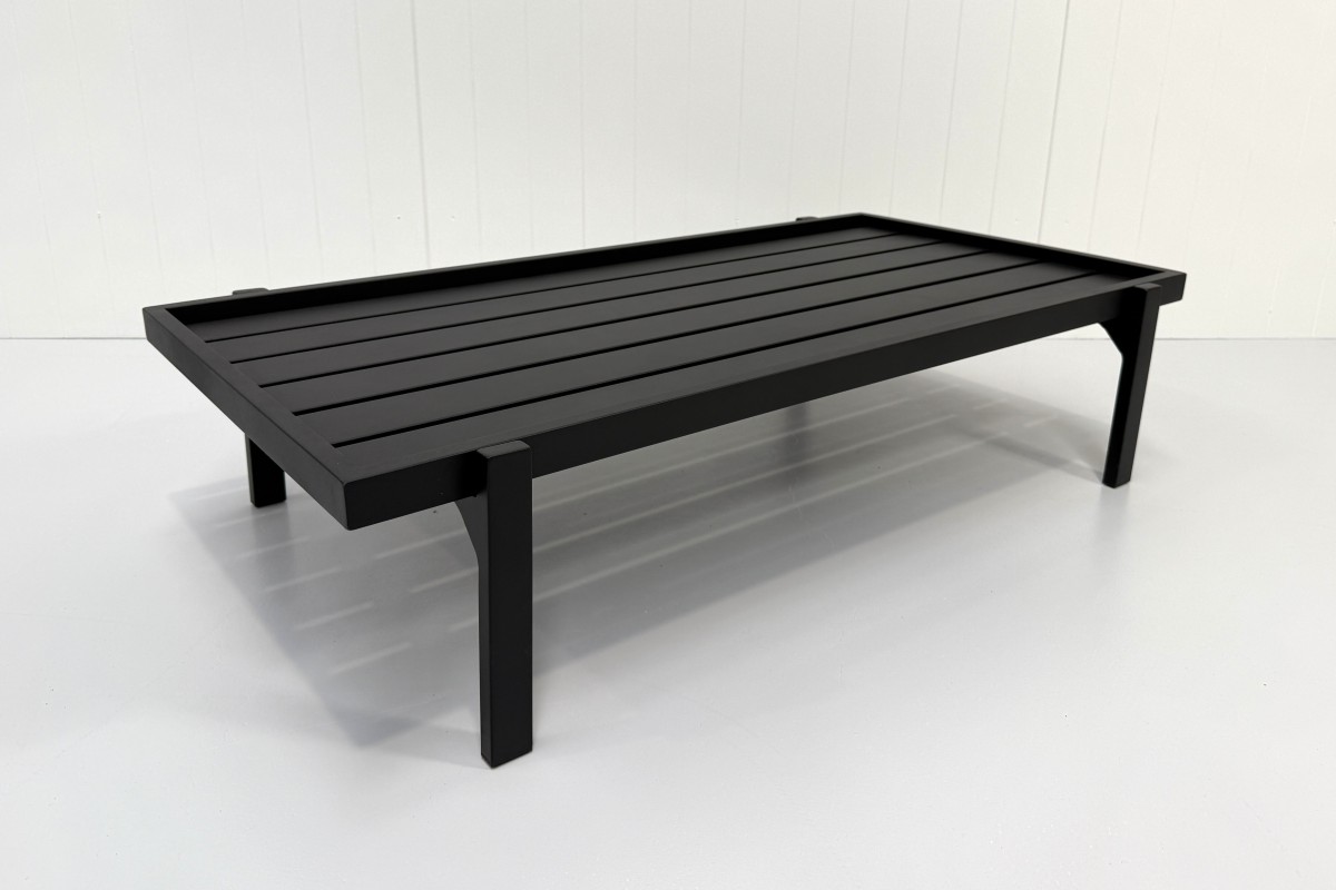 mood rectangle coffee table black