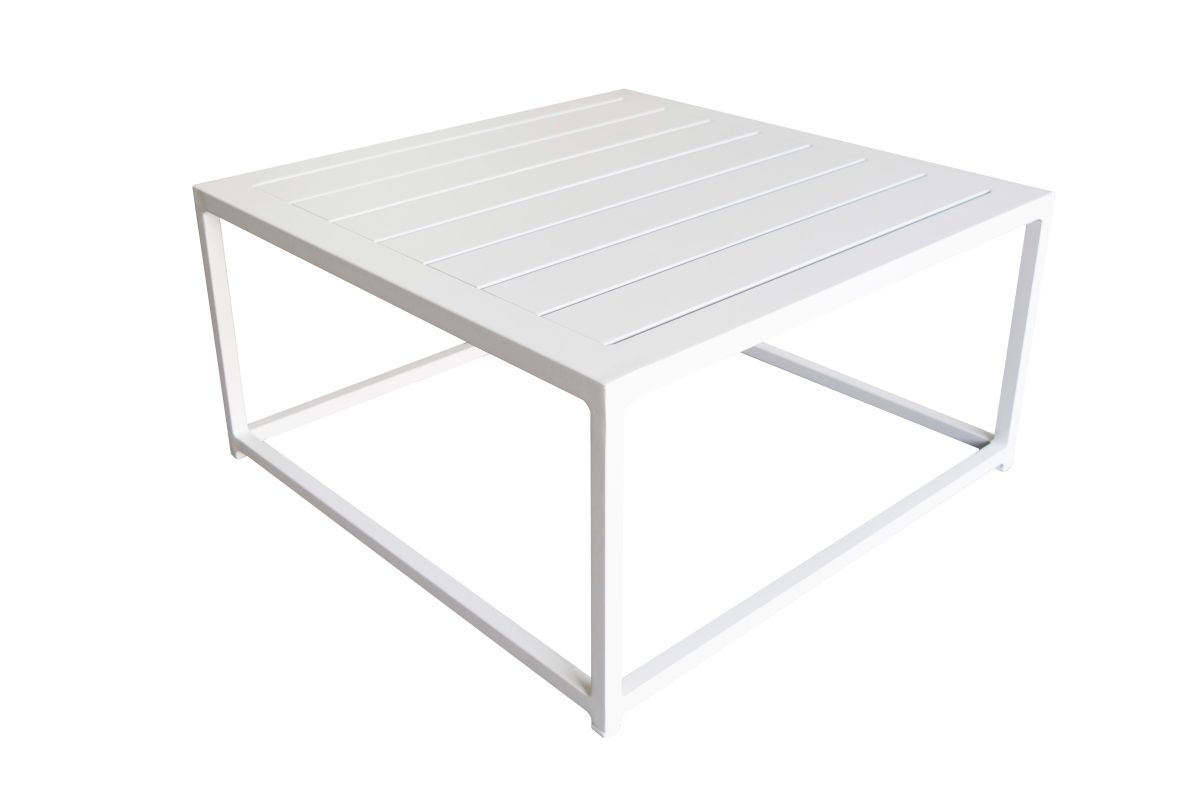 mood square coffee table white 70 x 70