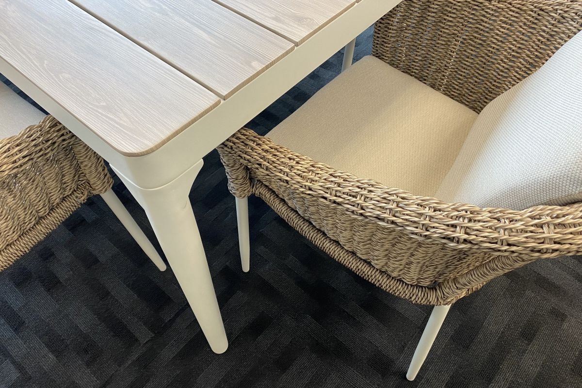 ohope rattan outdoor dining chair close up ohope rattan outdoor dining chair