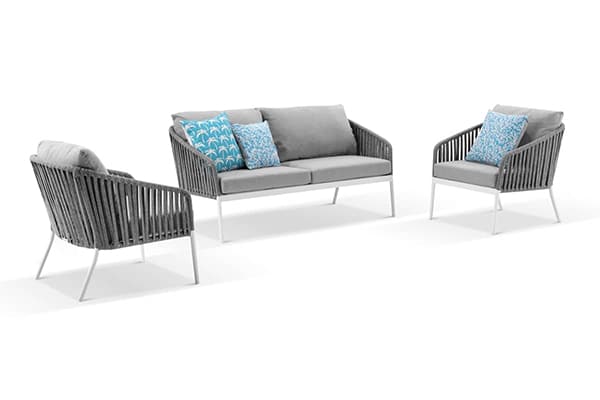 Palm lounge chair white by Modern Style NZ