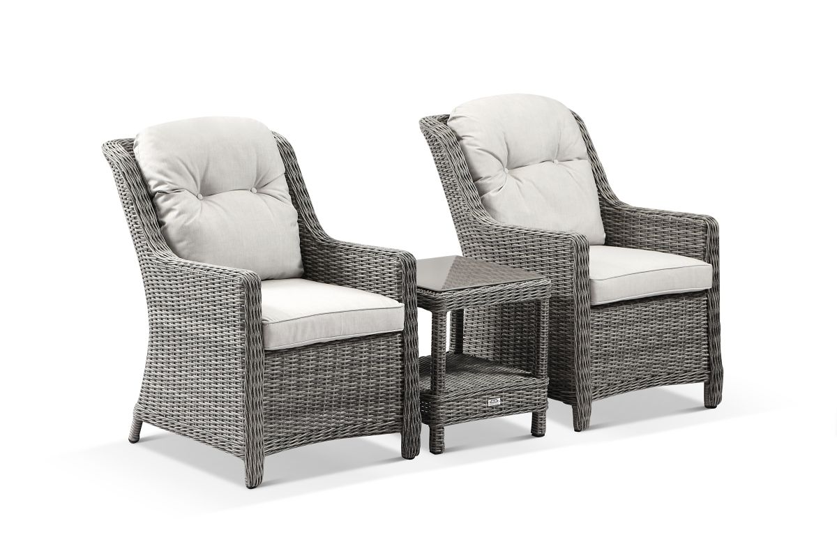 raglan armchair set cast silver