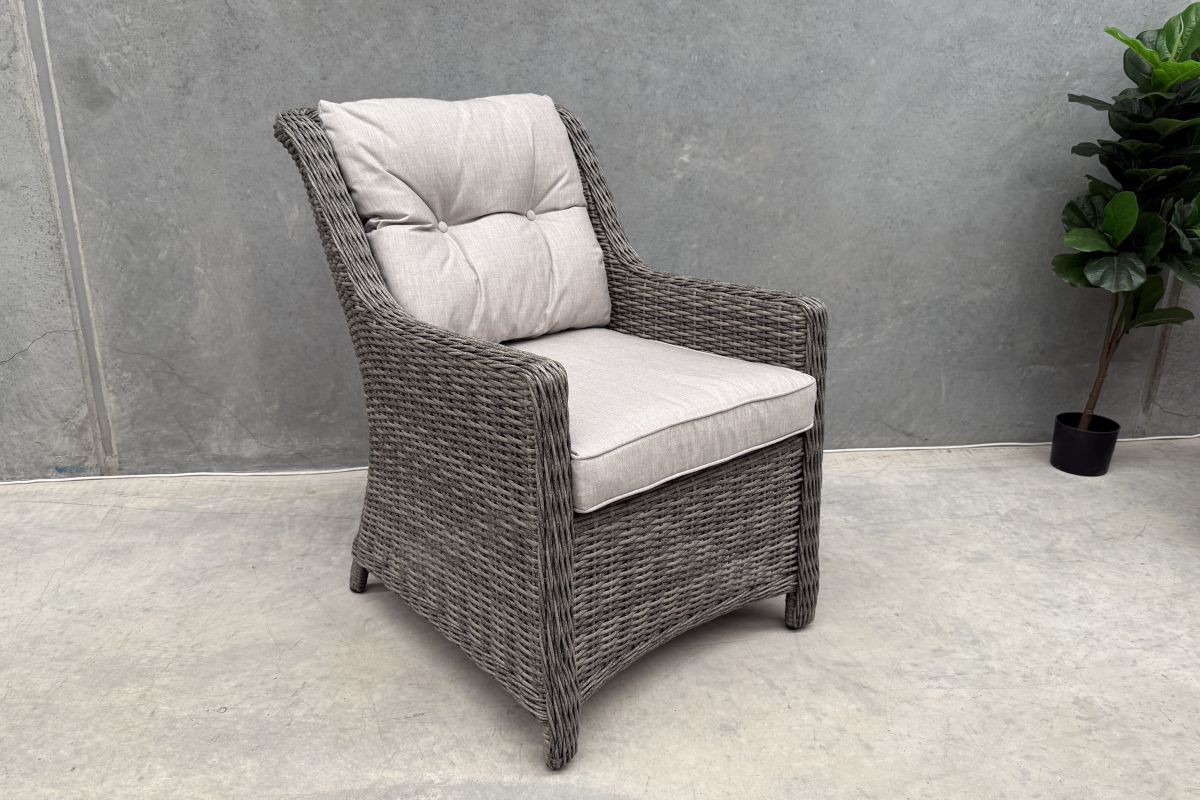raglan cast silver wicker chair hamilton floorstock