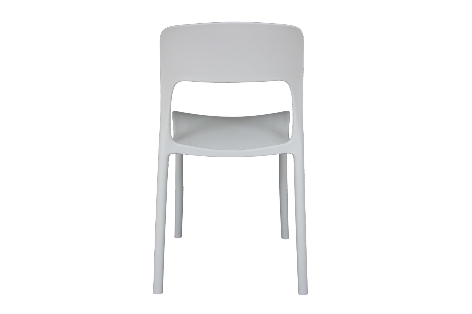 sophie resin dining chair white