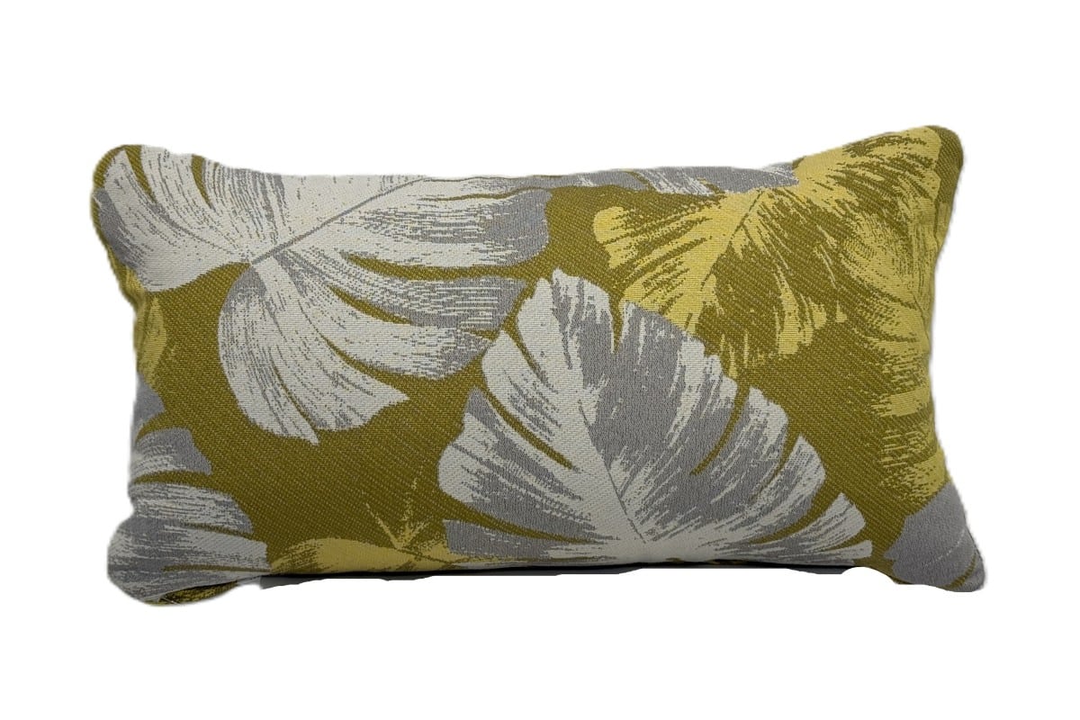 decor cushion yellow leaf 30 x 50